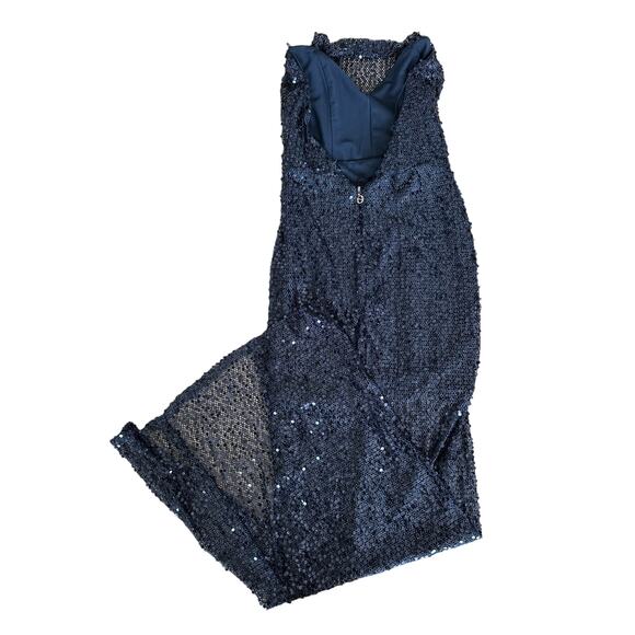 Nookie - Strapless Sequin Evening Gown Maxi Dress in Black - Picture 4 of 4